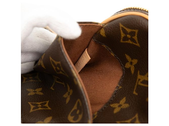 Louis Vuitton Monogram Pochette Gange Body Bag Marrone Monogramma - vista 5