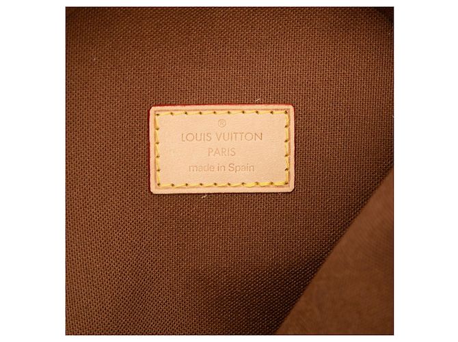 Louis Vuitton Monogram Pochette Gange Body Bag Marrone Monogramma - vista 6