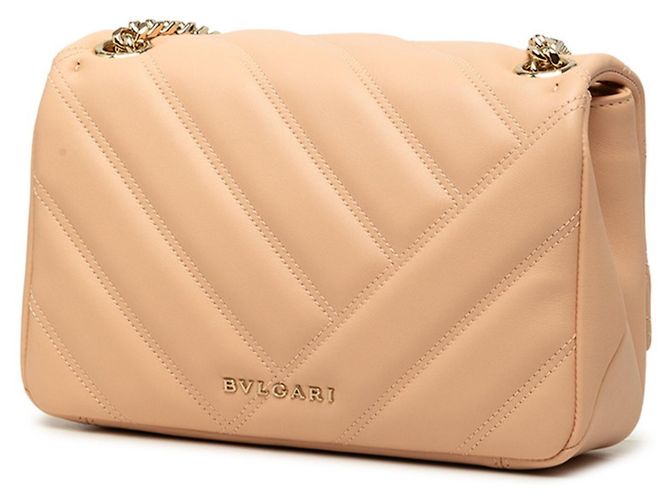 Bulgari Borsa a tracolla Bvlgari Serpenti Cabochon Rosa - vista 2