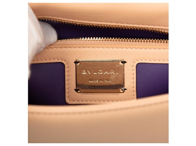 Bulgari Borsa a tracolla Bvlgari Serpenti Cabochon Rosa - vista 5