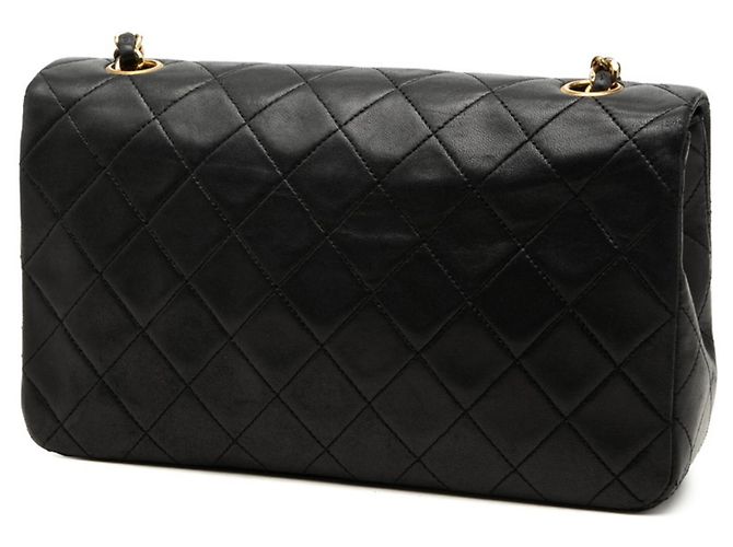Borsa a tracolla Chanel Matelassé 23 Coco Mark Chain Nero - vista 2