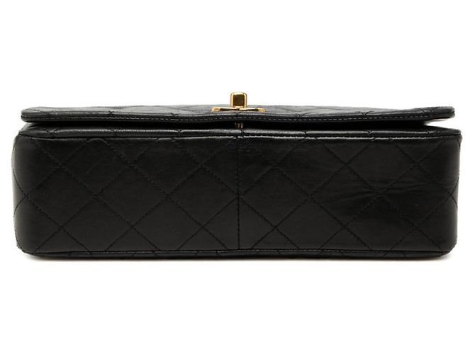 Borsa a tracolla Chanel Matelassé 23 Coco Mark Chain Nero - vista 3