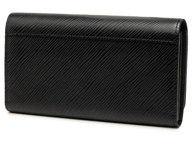 Louis Vuitton Epi Portefeuille Twist Long Wallet Nero - vista 2