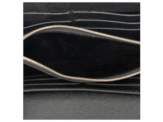 Louis Vuitton Epi Portefeuille Twist Long Wallet Nero - vista 5