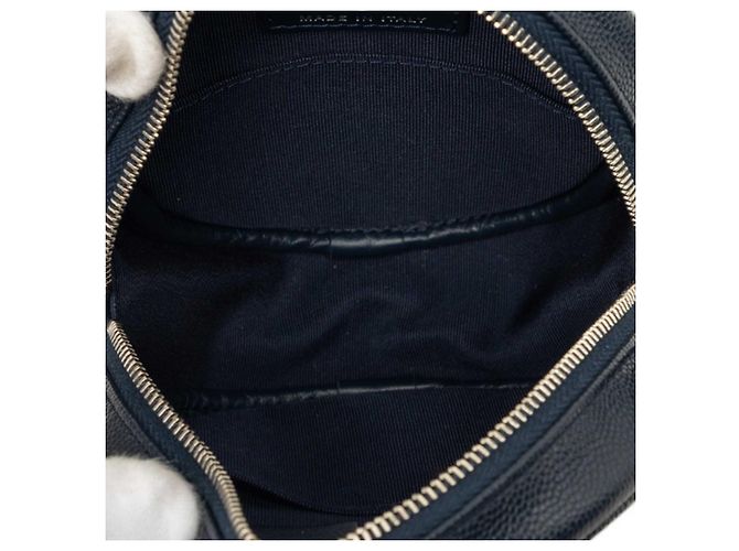 Borsa a tracolla Chanel Matelassé con catena rotonda Blu navy - vista 4