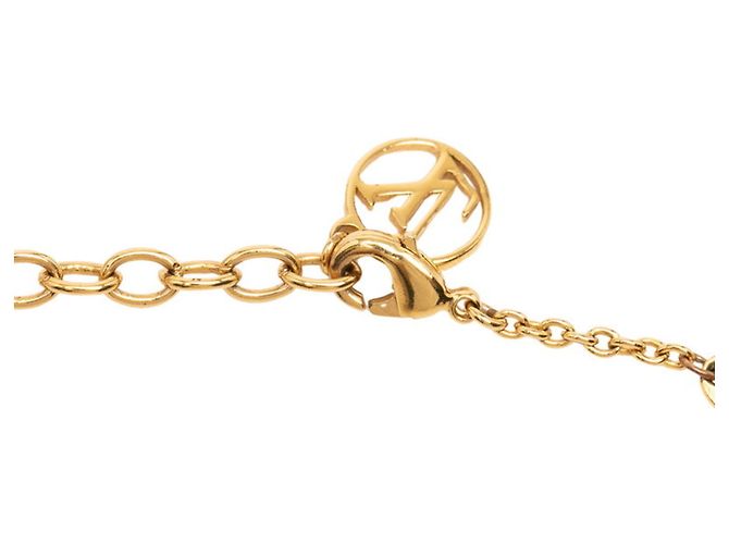 Collar Louis Vuitton Monogram Flower Dorado - vista 5