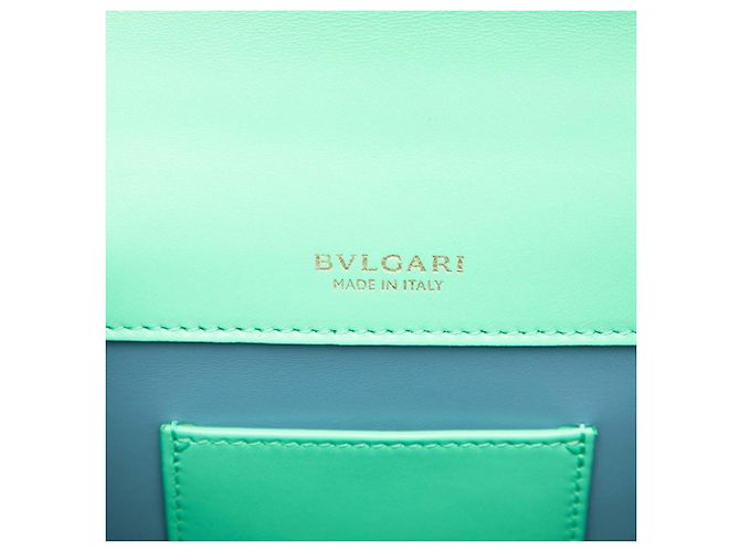 Bulgari Borsa a catena Bvlgari Serpenti Forever Verde - vista 5