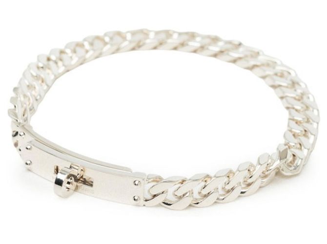 Hermès Bracciale Hermes Kelly Gourmet TPM in Argento 925 - vista 2