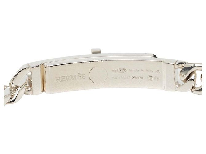 Hermès Bracciale Hermes Kelly Gourmet TPM in Argento 925 - vista 4