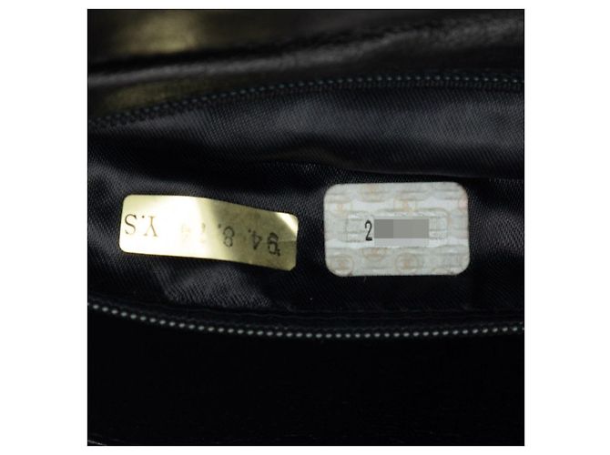 Borsa a tracolla Chanel Matelassé Coco Mark Nero - vista 7