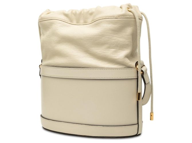 Borsa a tracolla Gucci Horsebit 1955 Bianco - vista 2