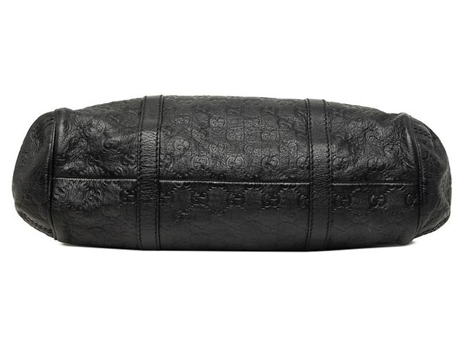 Borsa Tote Gucci Guccissima in pelle nera Nero - vista 3