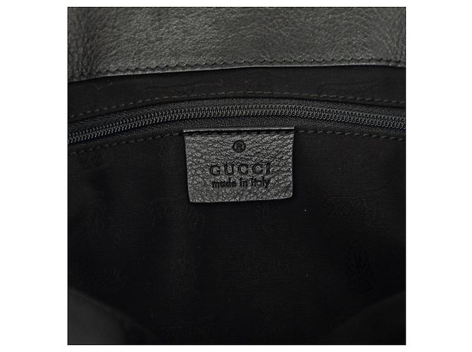 Borsa Tote Gucci Guccissima in pelle nera Nero - vista 5