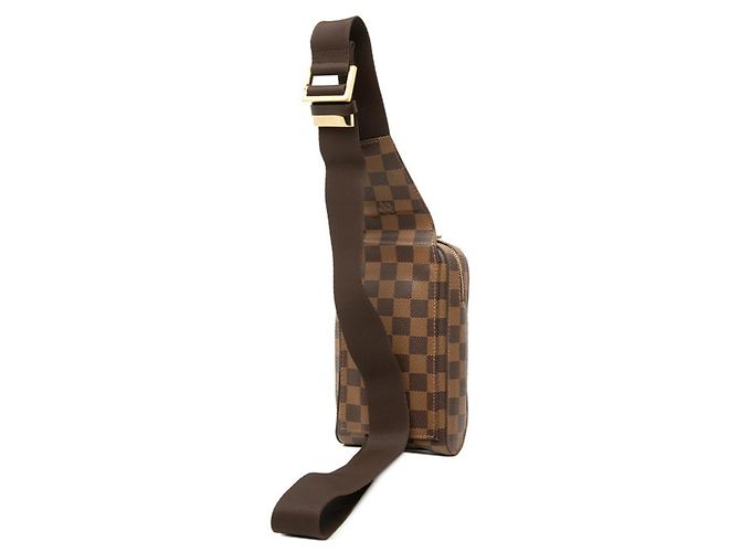 Louis Vuitton Damier Geronimos Umhängetasche Braun - Ansicht 2