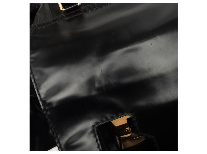Borsa Boston Gucci in pelle nera Nero - vista 4