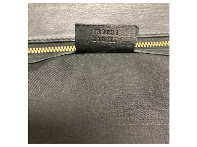 Borsa Boston Gucci in pelle nera Nero - vista 8