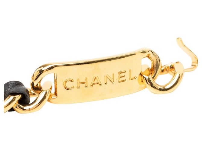 Chanel 31 RUE CAMBON Cambon Kettengürtel Schwarz Golden - Ansicht 3