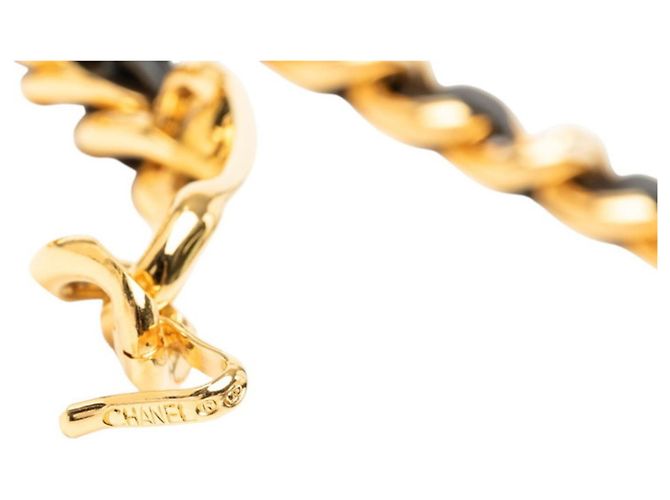 Chanel 31 RUE CAMBON Cambon Kettengürtel Schwarz Golden - Ansicht 5