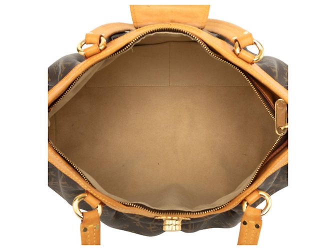 Borsa Tote Louis Vuitton Monogram Boetie MM Marrone - vista 4