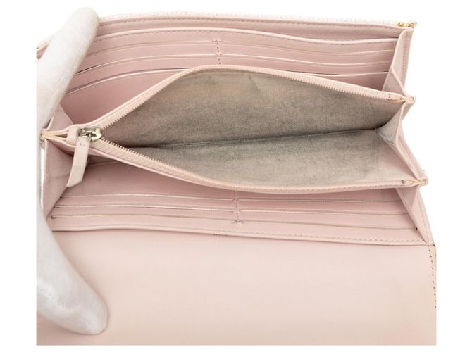 Chanel Coco Mark Deauville Langbeutel Pink Weiß - Ansicht 7