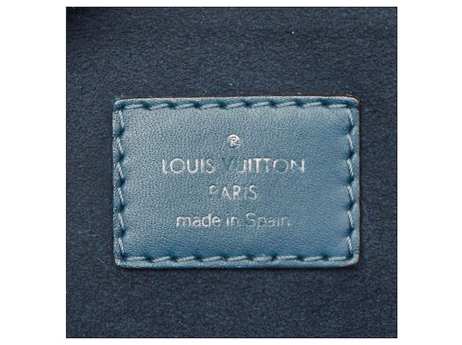 Sac briefcase Louis Vuitton Epi Portedocument Jour Bleu - vue 10