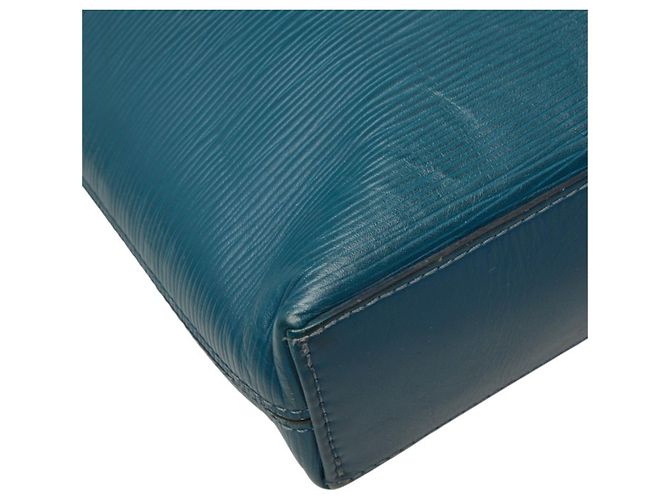 Sac briefcase Louis Vuitton Epi Portedocument Jour Bleu - vue 5