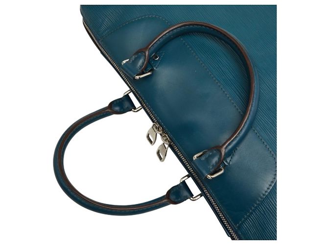 Sac briefcase Louis Vuitton Epi Portedocument Jour Bleu - vue 8
