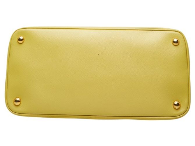 Prada Saffiano Promenade Handtasche Gelb - Ansicht 3