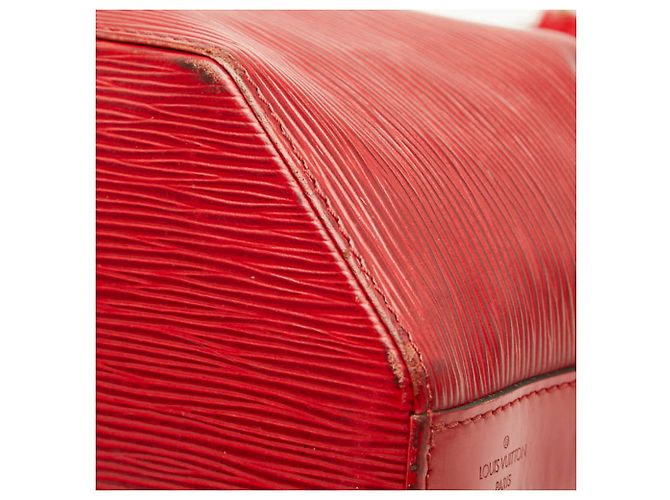 Borsa Louis Vuitton Epi Depaule PM Rosso - vista 6