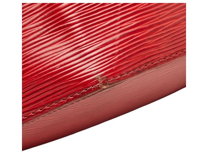 Borsa Louis Vuitton Epi Depaule PM Rosso - vista 8