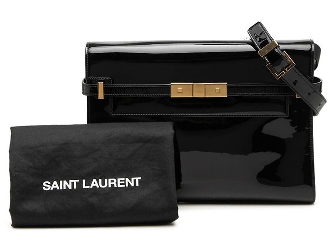 Autre Marque Borsa a tracolla Saint Laurent Manhattan Nero - vista 7