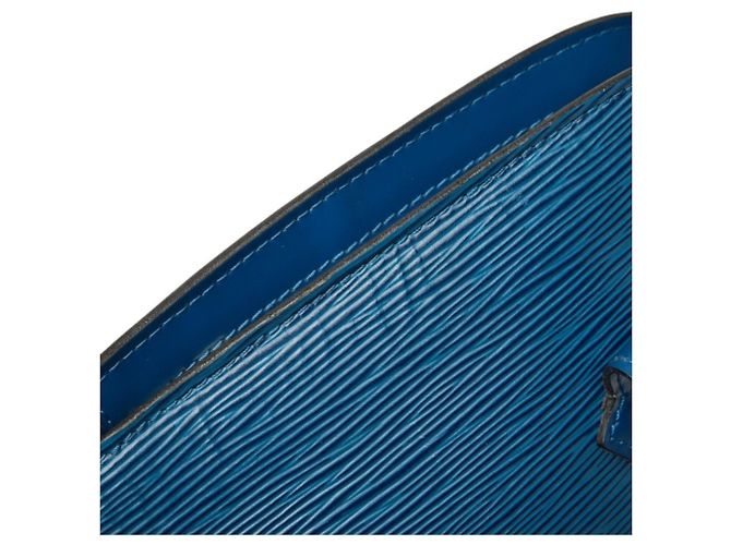 Borsa Tote Louis Vuitton Epi Lussac in Toledo Blue - vista 10