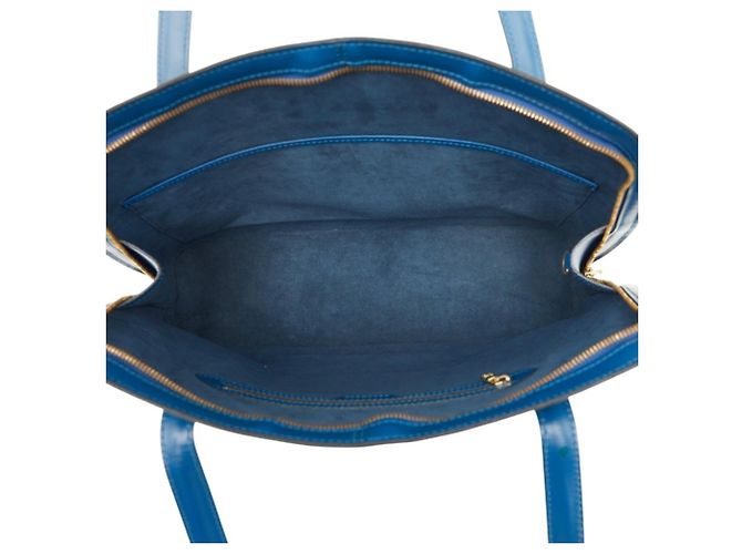 Borsa Tote Louis Vuitton Epi Lussac in Toledo Blue - vista 11
