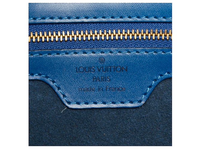 Borsa Tote Louis Vuitton Epi Lussac in Toledo Blue - vista 12