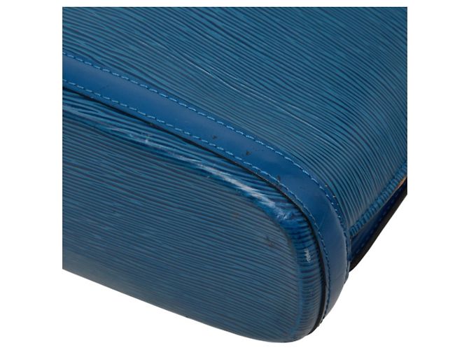 Borsa Tote Louis Vuitton Epi Lussac in Toledo Blue - vista 6