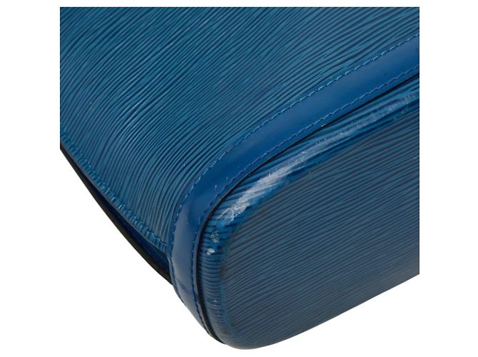 Borsa Tote Louis Vuitton Epi Lussac in Toledo Blue - vista 7