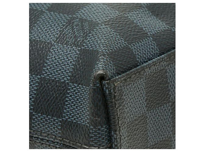 Borsa Business Portedocuments Jour Louis Vuitton Damier Cobalt Nero - vista 7