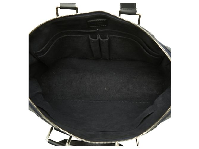 Borsa Business Portedocuments Jour Louis Vuitton Damier Cobalt Nero - vista 9