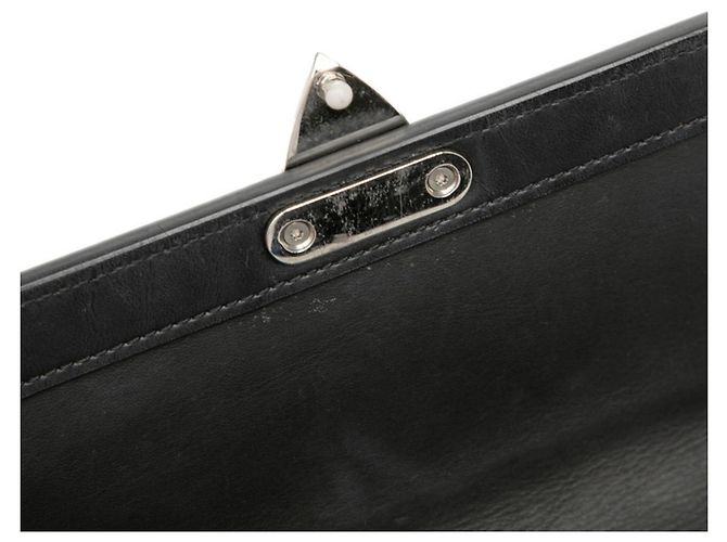 Louis Vuitton Epi Portefeuille Trunk Shoulder Bag Nero - vista 4