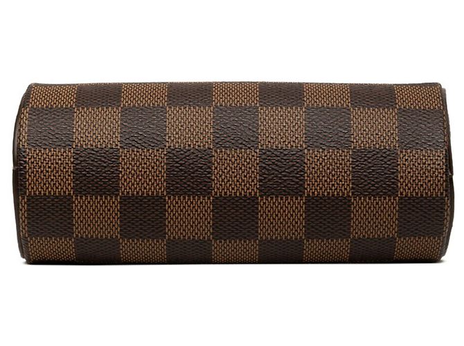 Set Borsa a mano e Pochette Louis Vuitton Damier Papillon 30 Marrone - vista 3