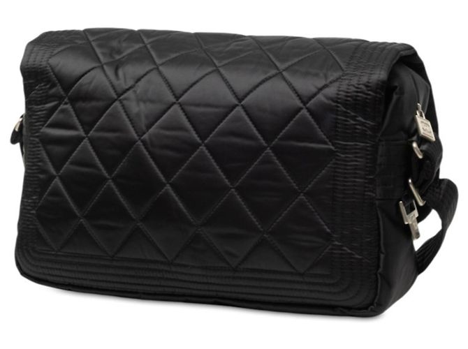 Borsa a tracolla Chanel Sport Line Coco Mark Nero - vista 2