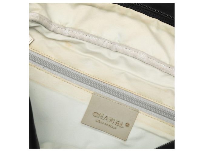 Borsa a tracolla Chanel Sport Line Coco Mark Nero - vista 6