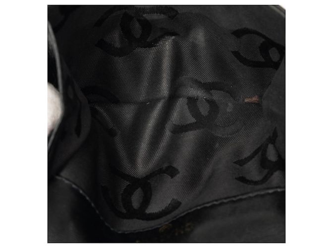 Portafoglio bi-fold Chanel Wild Stitch Coco Mark Nero - vista 6