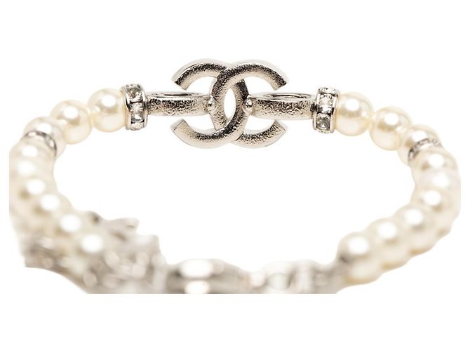 Pulsera con colgante Chanel Coco Mark Blanco - vista 5
