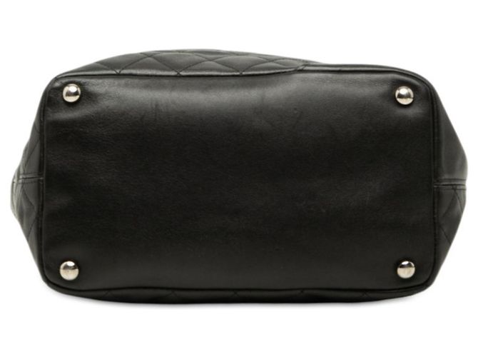 Chanel Cambon Line Coco Mark Tote Bag Schwarz - Ansicht 3