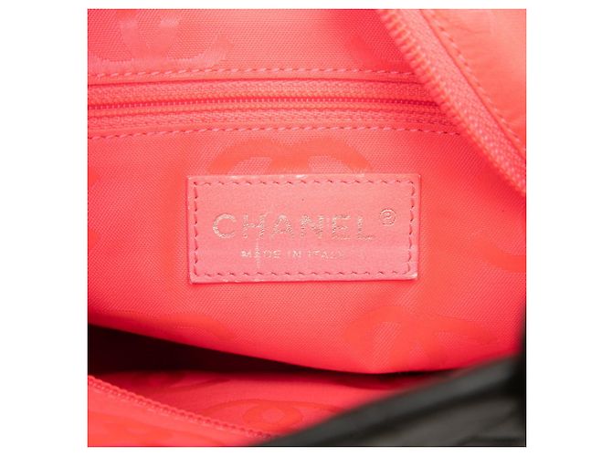 Chanel Cambon Line Coco Mark Tote Bag Schwarz - Ansicht 6
