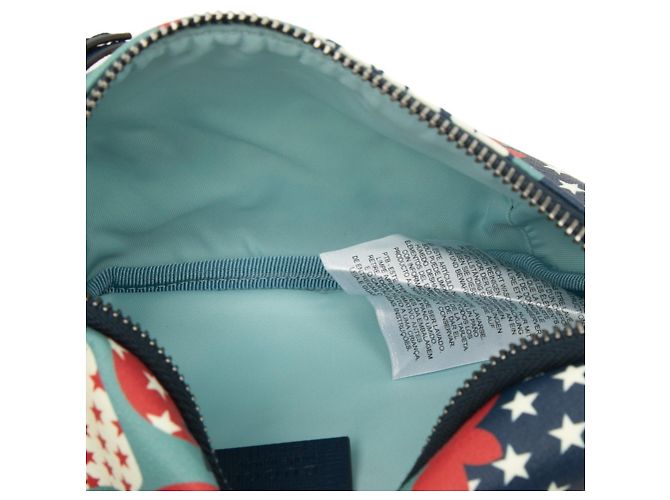 Bolsa Tiracolo Gucci para Crianças Strawberry Seahorse Azul Multicor - vista 4