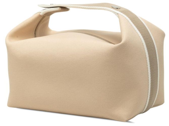 Hermès Borsa Hermes Bride à Black GM, Pochette Marrone Beige - vista 2