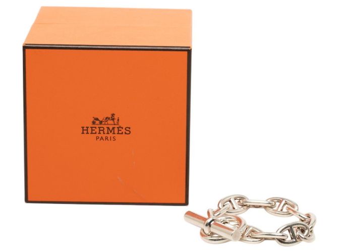 Hermès Hermes Chaine d'Ancre GM 11-Link Charm-Armband Silber - Ansicht 5