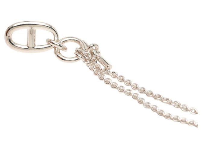 Hermès Collana con pendente Hermes Chaine d'Ancre Amulette Argento - vista 2